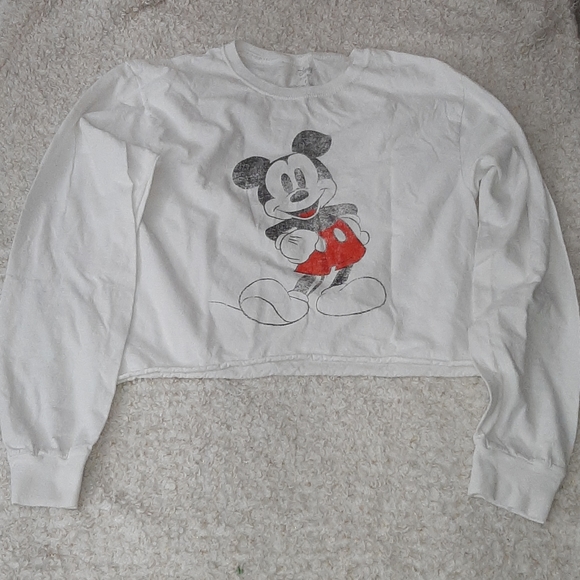 Disney Tops - DISNEY CROPPED SLEVE
